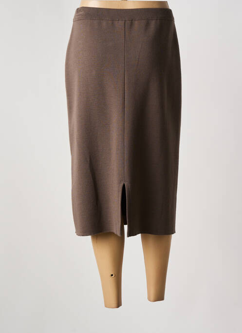 Fustă midi maro PAUPORTÉ femeie