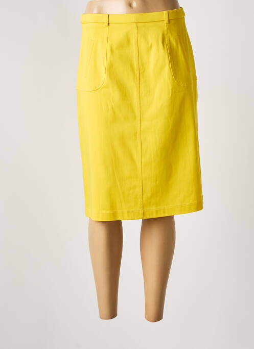 Fustă midi galben PAUPORTÉ femeie