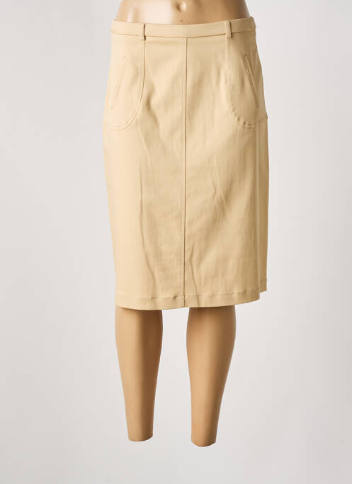 Fustă midi bej PAUPORTÉ femeie