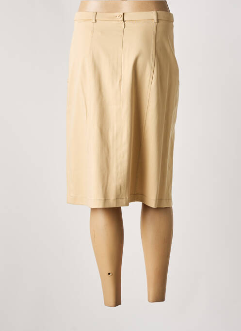 Fustă midi bej PAUPORTÉ femeie