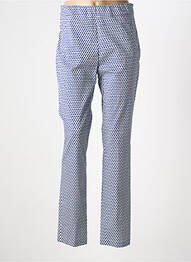 Pantalon slim talie elastică mărime normală albastru WEINBERG femme