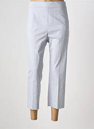 Pantalon 7/8 talie înaltă talie înaltă gri WEINBERG femeie