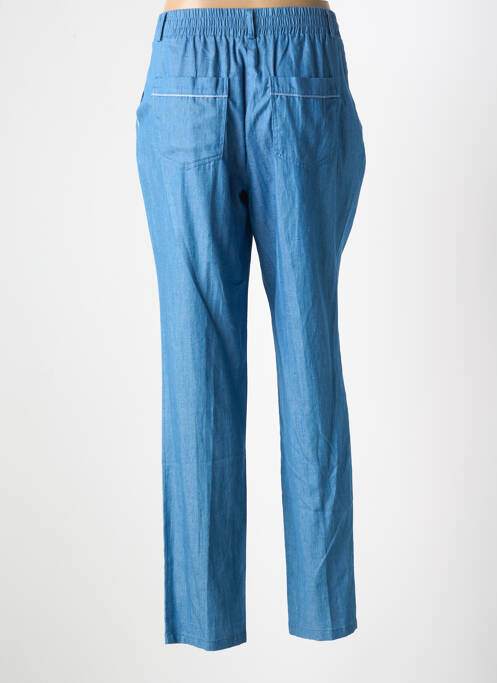 Pantalon drept talie înaltă talie înaltă albastru SOLRIEU femme