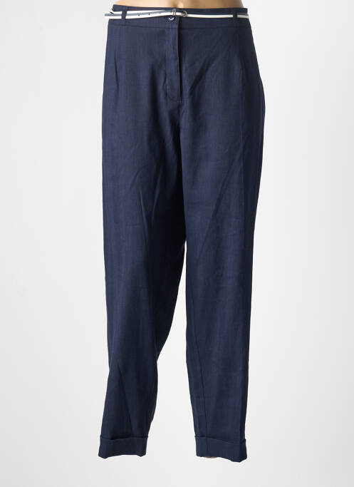 Pantalon drept albastru SOLRIEU femeie