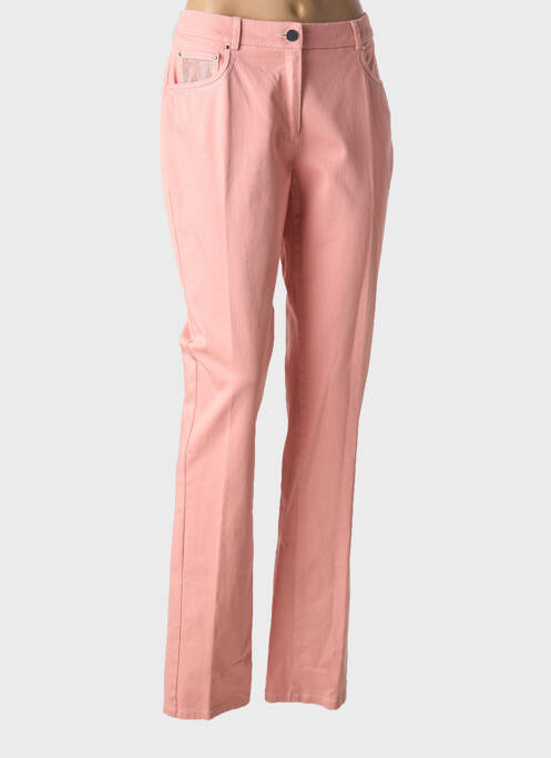 Blugi cu croială slim roz WEINBERG femeie