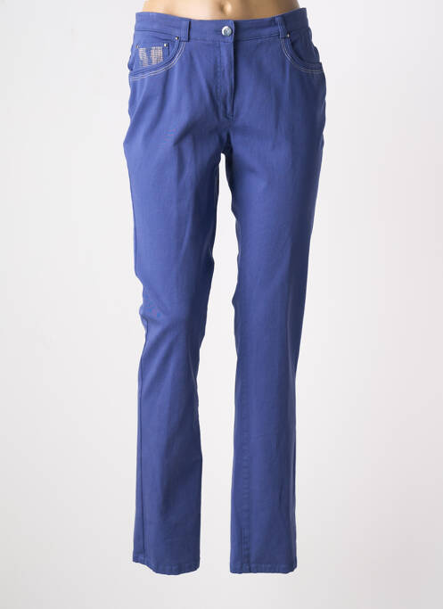 Blugi cu croială slim albastru închis WEINBERG femeie