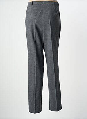 Pantalon drept talie cu cleme gri WEINBERG femeie