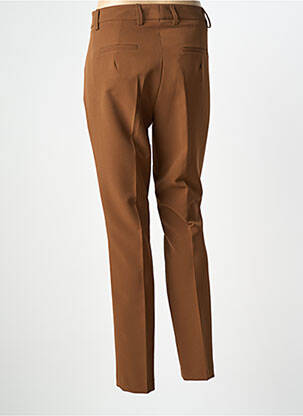 Pantalon slim buzunare maro WEINBERG femeie