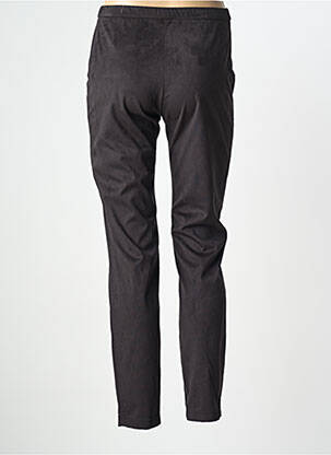 Pantalon slim talie elastică negru TERRE DE FÉES femeie