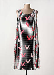 Rochie midi fără mâneci fără mâneci negru COMMA, femme