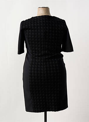 Rochie midi mâneci scurte mâneci scurte negru DIAMBRE femeie