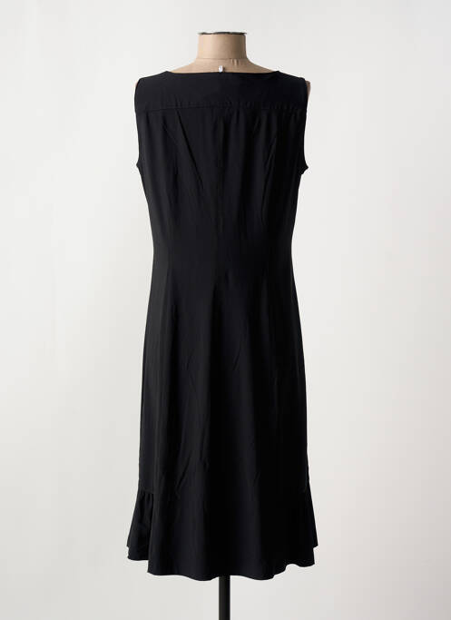 Rochie midi fără mâneci fără mâneci negru PAUPORTÉ femme