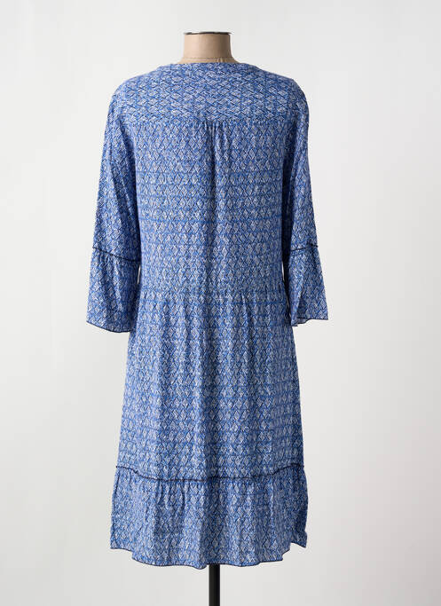 Rochie midi albastru BIANCA femeie