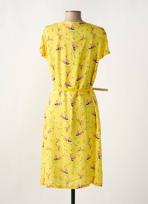 Rochie midi galben WEINBERG femeie