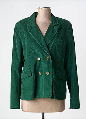 Sacou buzunare verde CHARLIE JOE femeie