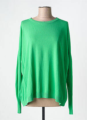 Pulover elasticitate mâneci lungi verde FLOOR femeie