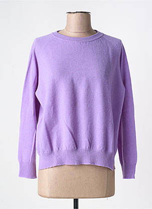 Pulover elasticitate mâneci lungi violet HOD femeie