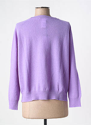 Pulover elasticitate mâneci lungi violet HOD femeie