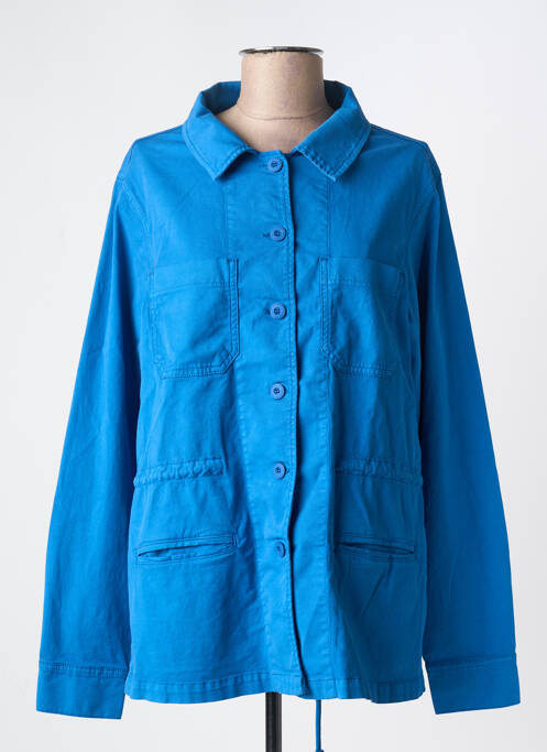 Jachete casual guler de bluză albastru BELLA JONES femme