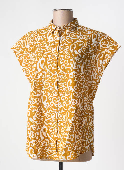 Cămașă galben BELLA JONES femeie