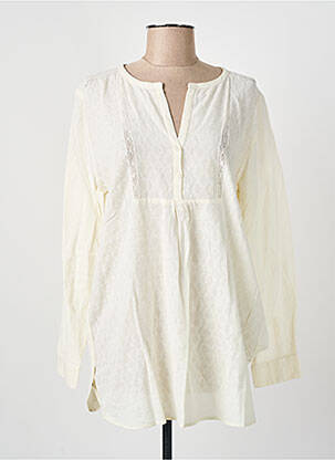 Tunică mâneci lungi bej HARTFORD femeie