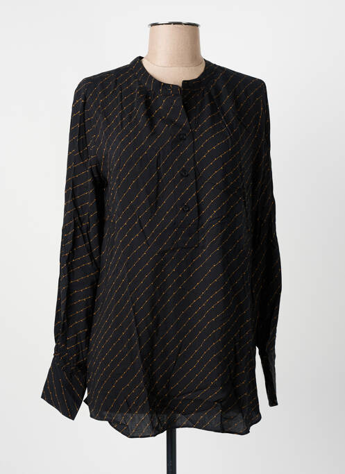 Tunică mâneci lungi negru SECOND FEMALE femeie