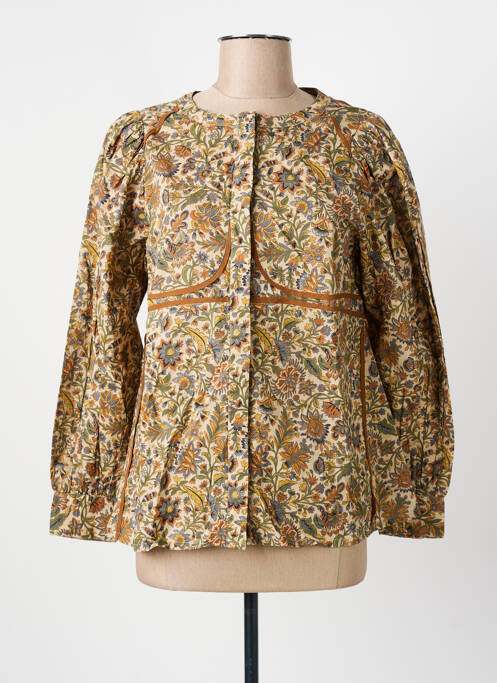 Cămașă maro SOEUR femeie