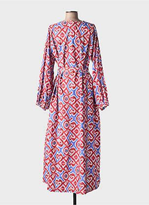 Rochie lungă mâneci lungi mâneci lungi albastru V.DE.VINSTER femeie