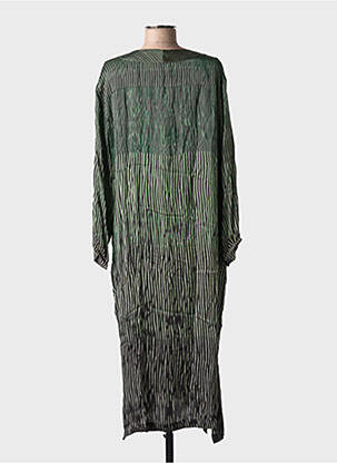 Rochie midi mâneci lungi mâneci lungi verde NOUS ANTWERP femeie