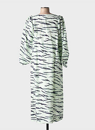 Rochie midi mâneci lungi mâneci lungi verde SECOND FEMALE femeie