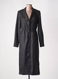 Rochie midi mâneci lungi mâneci lungi negru DIEGA femme