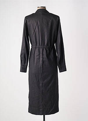 Rochie midi mâneci lungi mâneci lungi negru DIEGA femeie