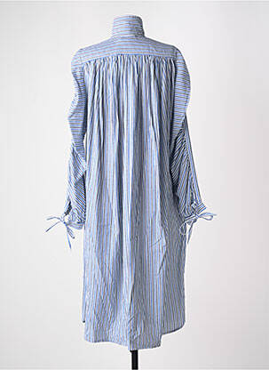 Rochie midi mâneci lungi mâneci lungi albastru V.DE.VINSTER femeie
