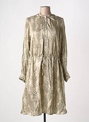 Rochie midi bej HARTFORD femeie