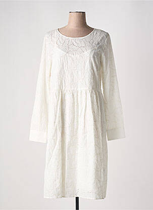 Rochie midi mâneci lungi mâneci lungi alb CHLOÉ STORA femeie