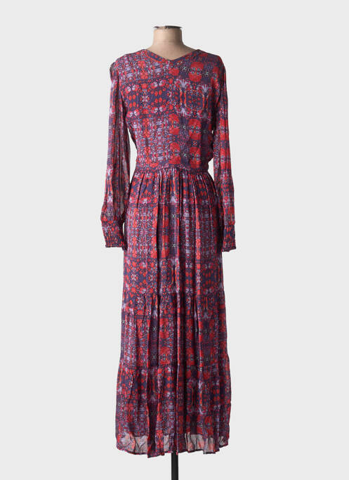 Rochie lungă albastru BA&SH femeie