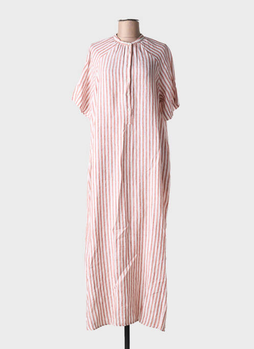 Rochie lungă bej HARTFORD femeie