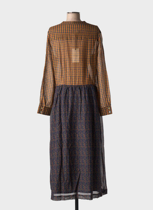 Rochie lungă maro CHLOÉ STORA femeie