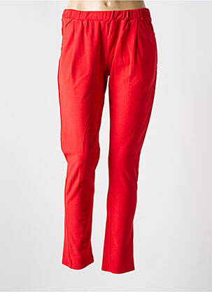 Jegging țesătură jersey mărime normală roșu AMERICAN VINTAGE femeie