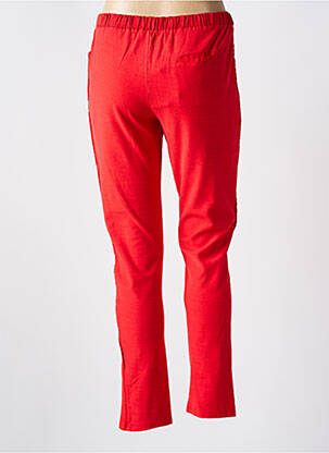Jegging țesătură jersey mărime normală roșu AMERICAN VINTAGE femeie