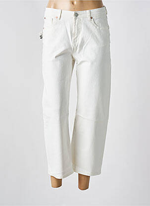 Blugi cu croială dreaptă bej MKT STUDIO femeie