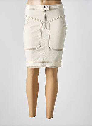 Fustă scurtă bej SECOND FEMALE femeie