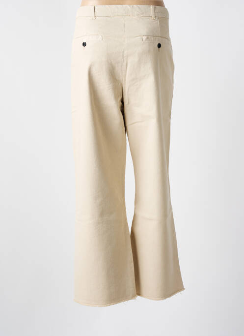 Pantalon evazat bej LEON & HARPER femeie