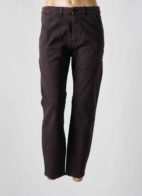 Blugi cu croială slim maro LEON & HARPER femeie