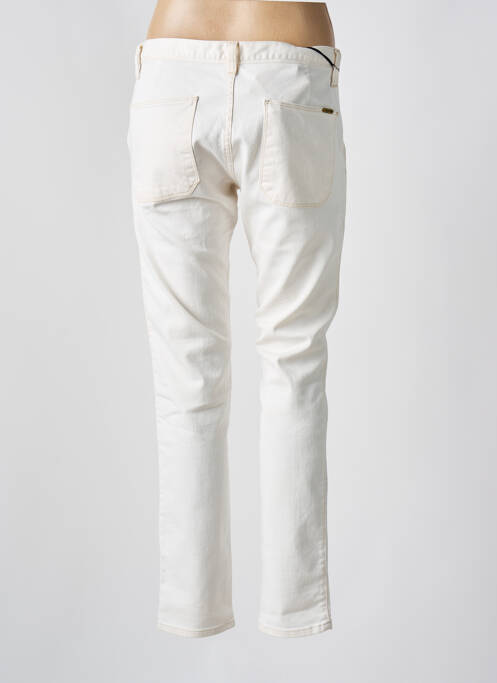 Blugi cu croială slim bej ACQUAVERDE femeie