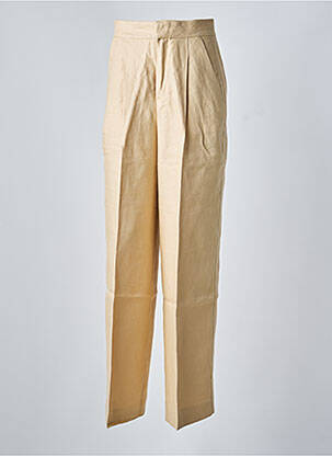 Pantalon chino buzunare talie înaltă bej SOEUR femeie