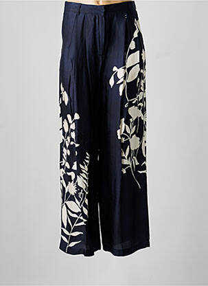 Pantalon larg albastru CHLOÉ STORA femeie