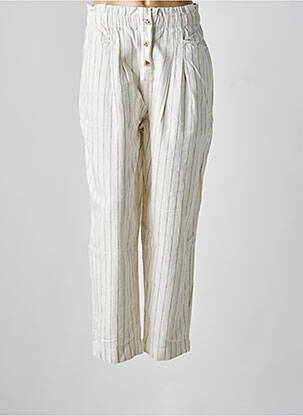 Blugi cu croială dreaptă bej BELLEROSE femeie