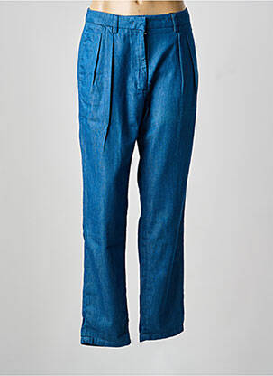 Pantalon chino buzunare talie înaltă albastru ESSENTIEL ANTWERP femeie