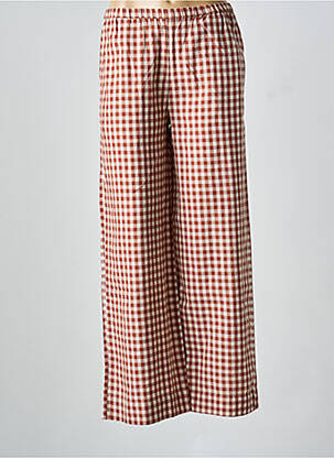 Pantalon larg maro V.DE.VINSTER femeie